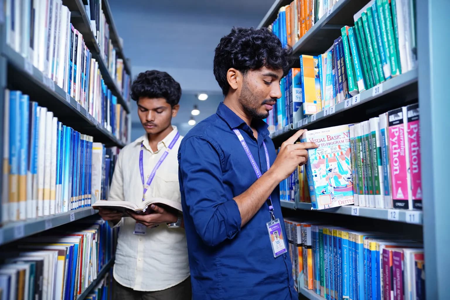Students in lab